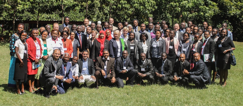 Group of participants at the Africa Young Academies Regional Conference in Nairobi, Kenya