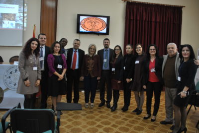 Albania YA members and Education Minister