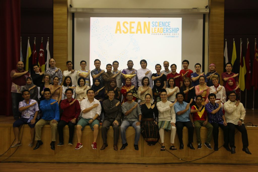 ASEAN Science Leadership Programme 2017 participants
