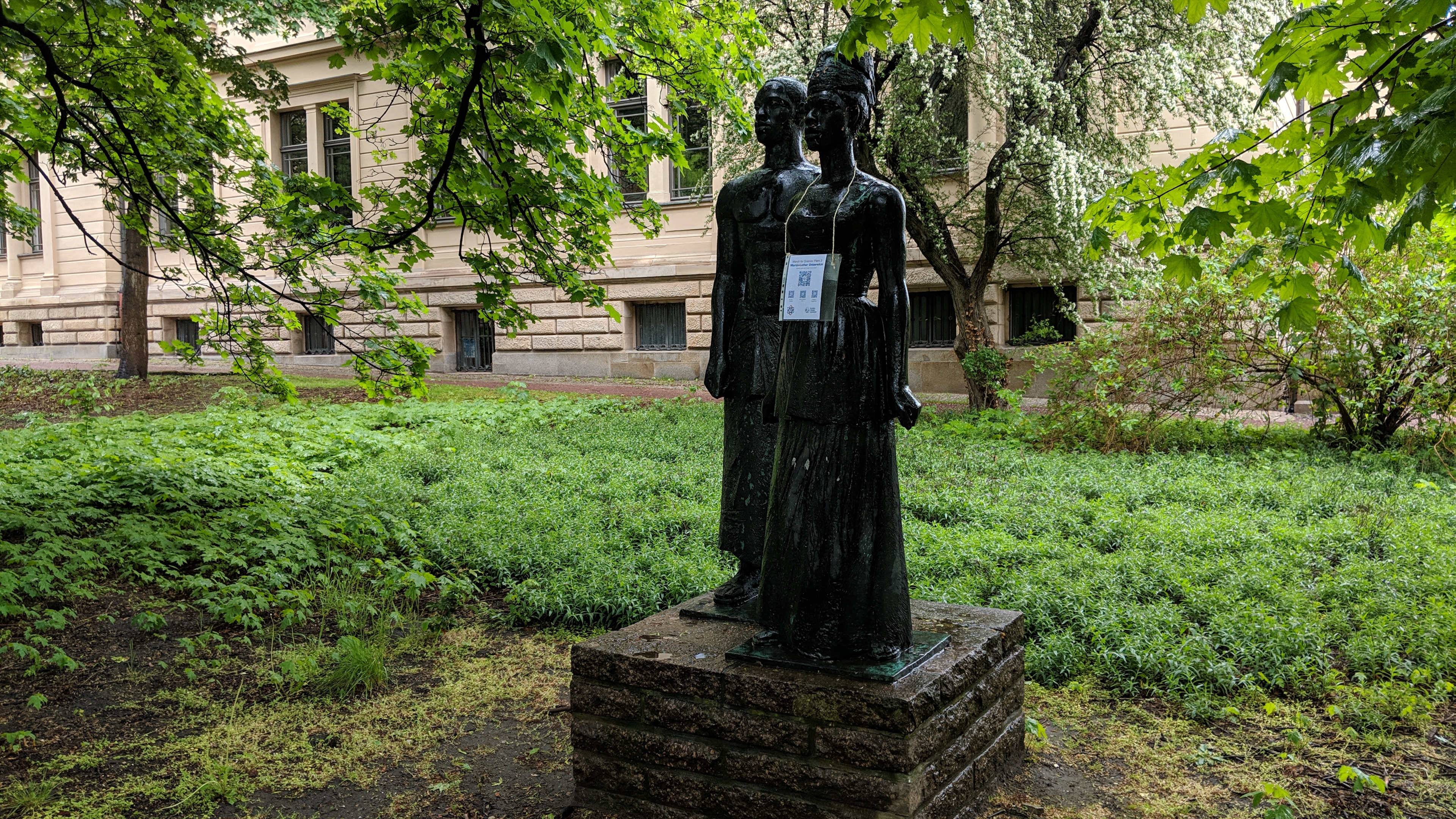 Statue of Anton Wilhelm Amo in Halle