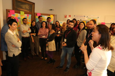 Participants in the 2019 science leadership workshop at WSF 2019