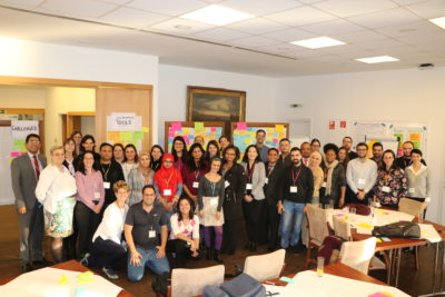 group photo of workshop participants