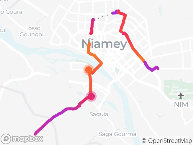Measuring Air Quality in Niamey - map