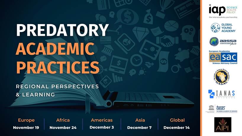 IAP Regional Webinars on Predatory Academic Practices – Asia