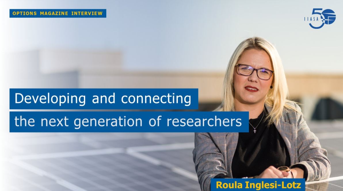 Developing and connecting the next generation of researchers – interview with Roula Inglesi-Lotz