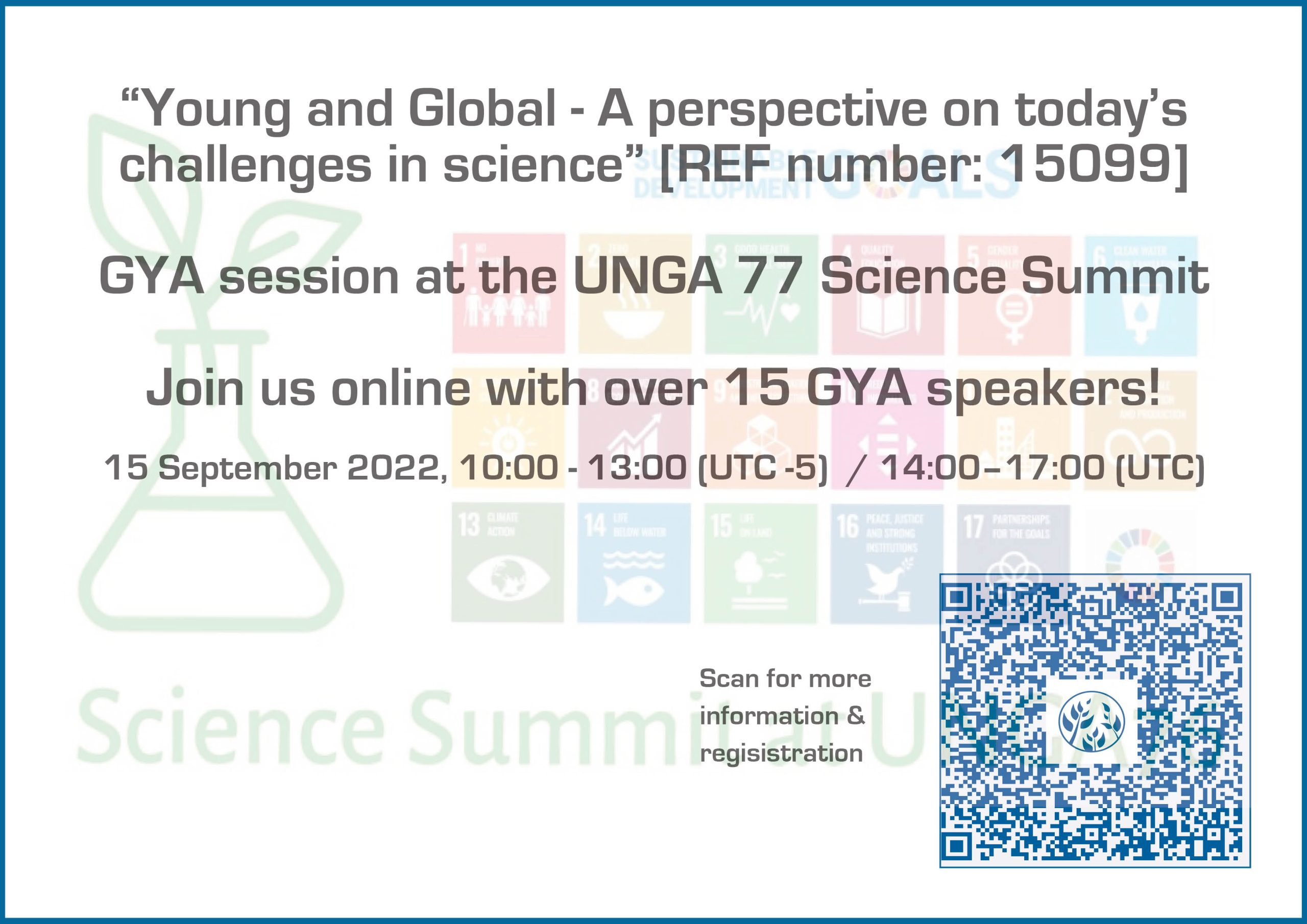 Science Summit at the 77th United Nations General Assembly