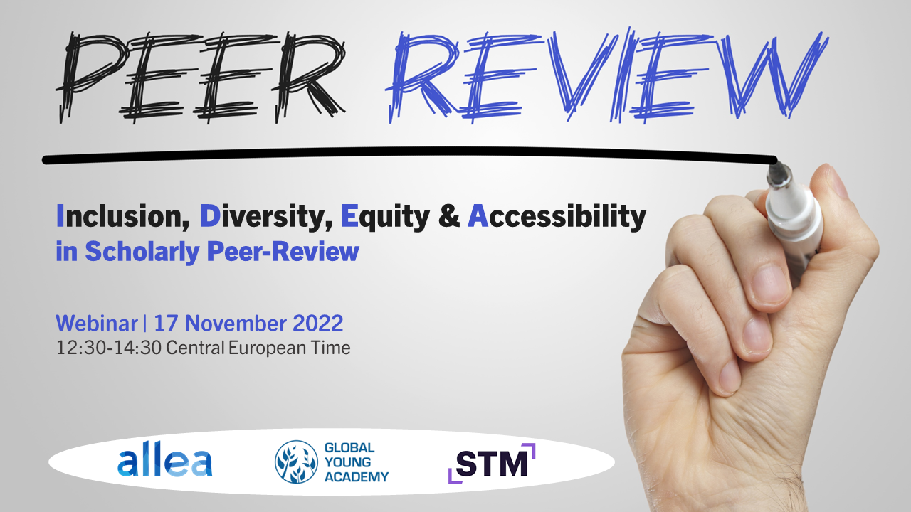 Register now: ALLEA – GYA – STM joint webinar on peer review