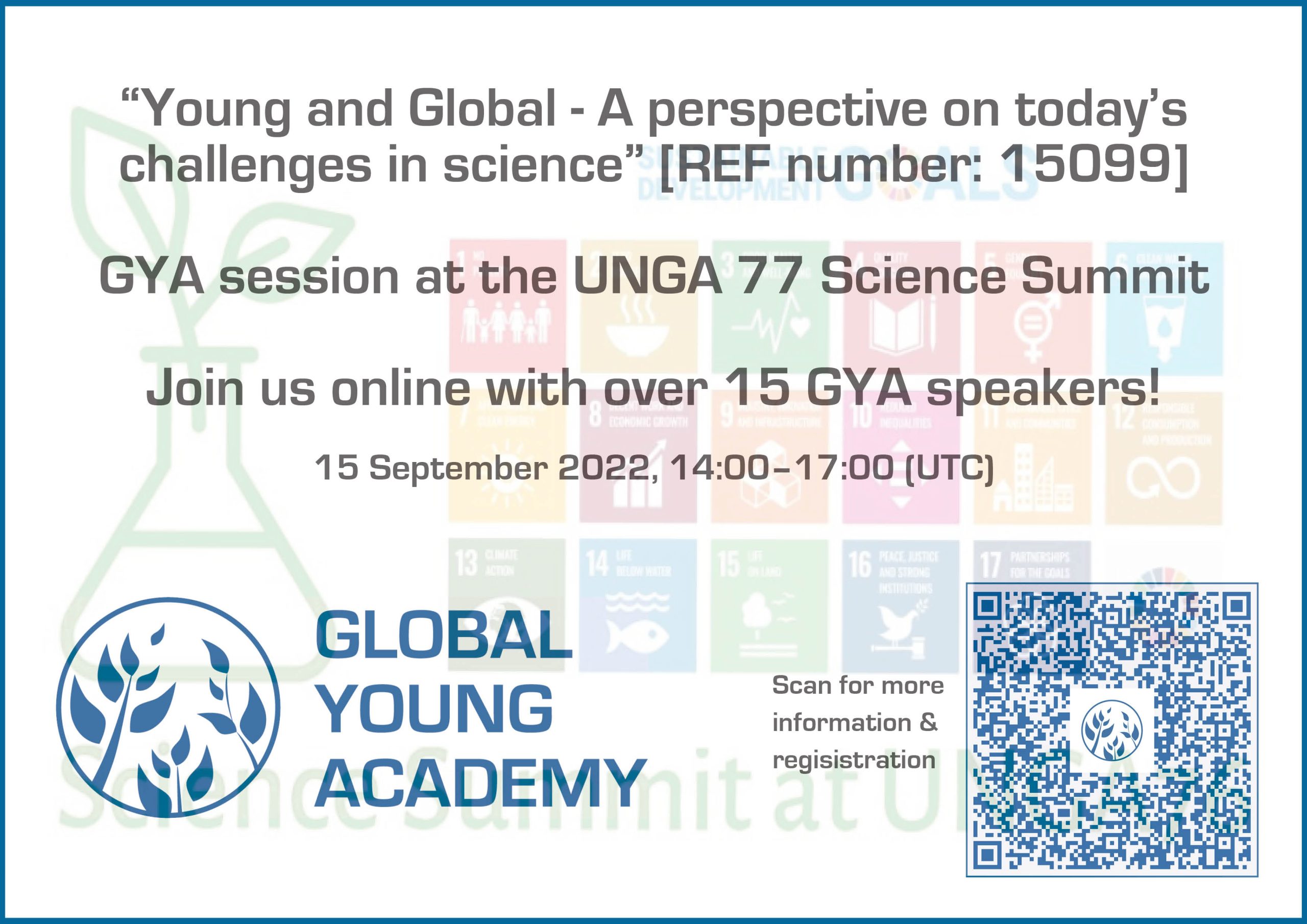 GYA members at the United Nations Science Summit 77