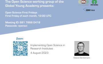Implementing Open Science in Research Institutes