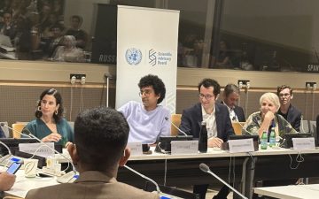 Mohannad at UN