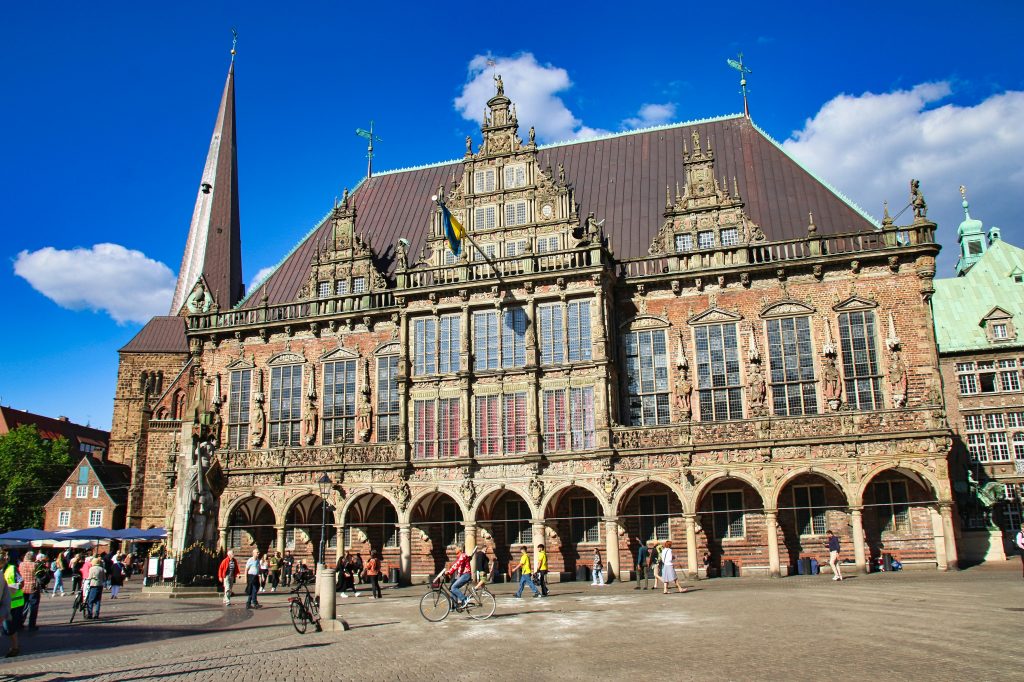 Bremen city hall. photo by alain rouiller on unsplash